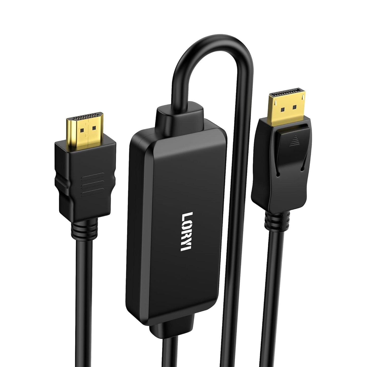 Loryi 6.6ft HDMI to DisplayPort Cable for Ultimate Compatibility