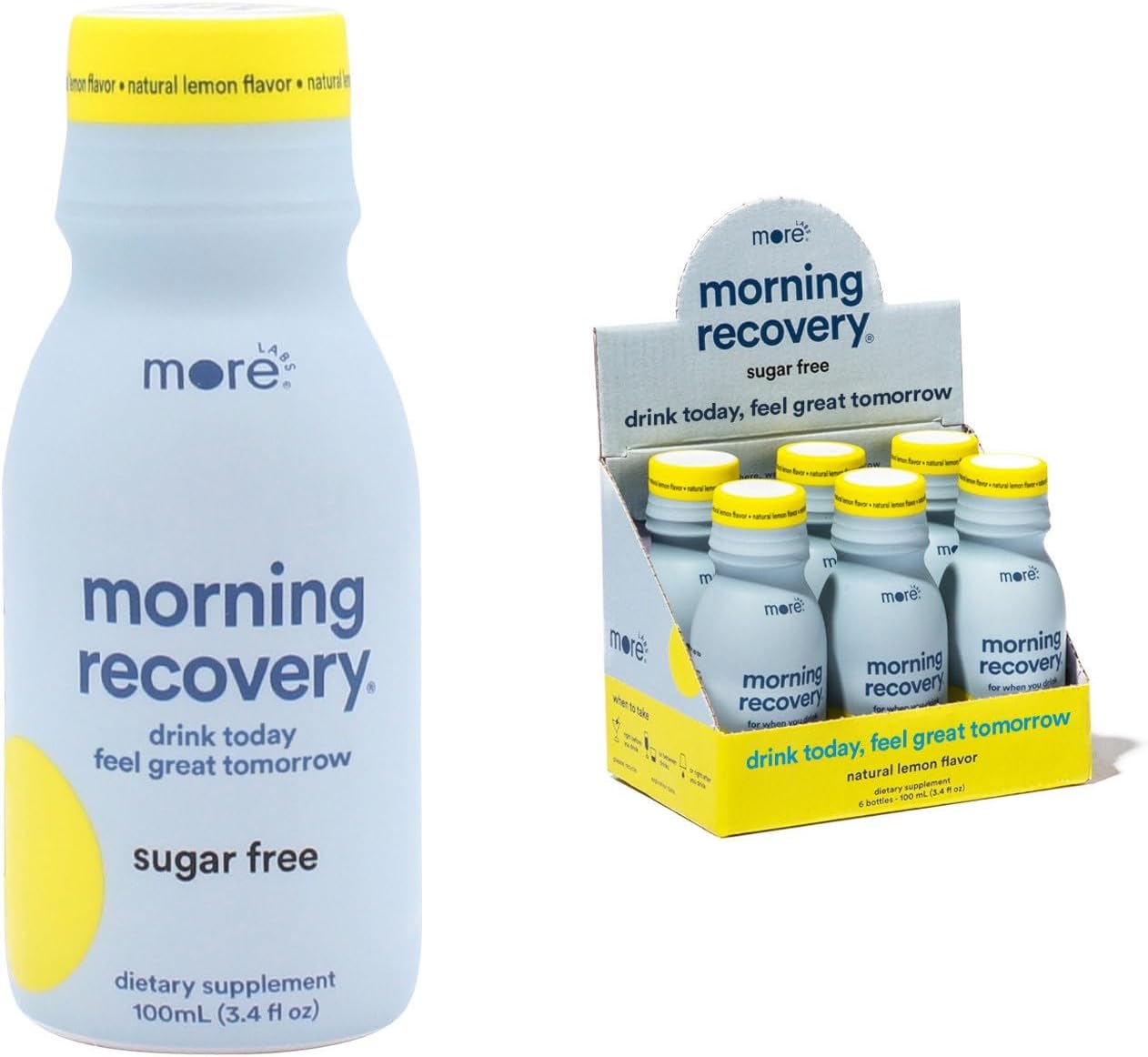 Morning Recovery Electrolyte Drink by More Labs - Pack of 6