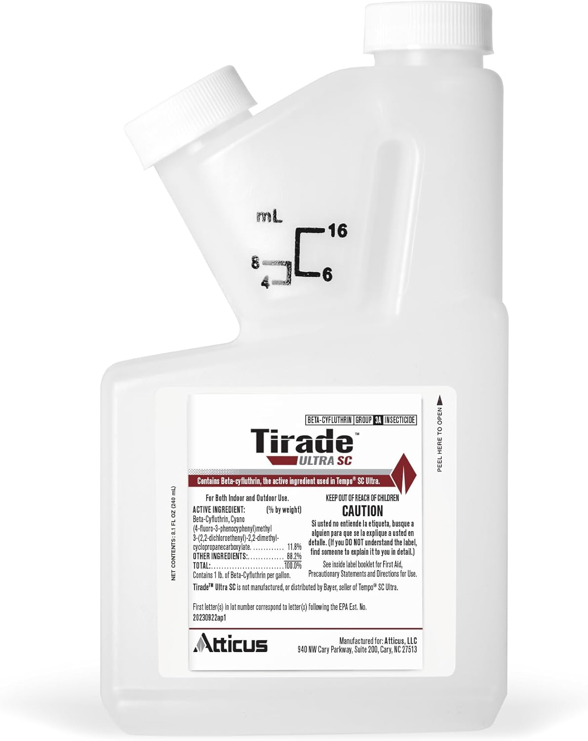 Atticus Tirade Ultra SC Insecticide for Fast Pest Control