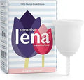 Lena Sensitive Menstrual Cup Small - Soft Beginner Cup, 12h Comfort