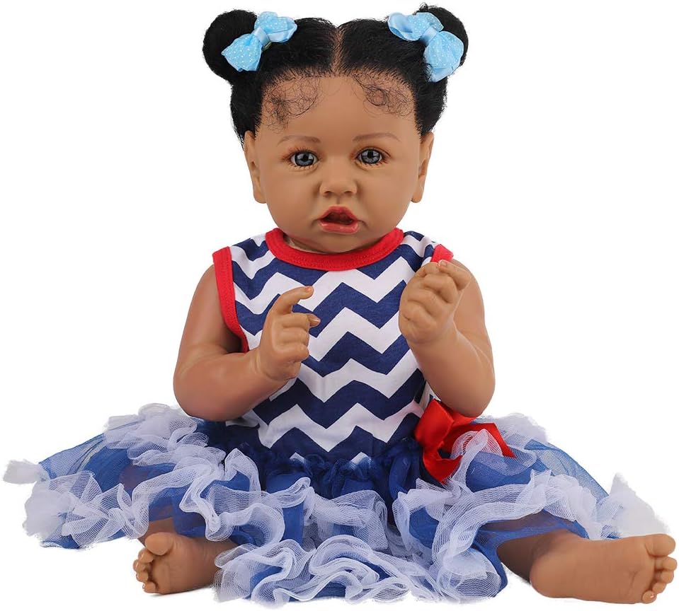 HOOMAI Lifelike Reborn Baby Doll 22.8 Inch Realistic Gift Set