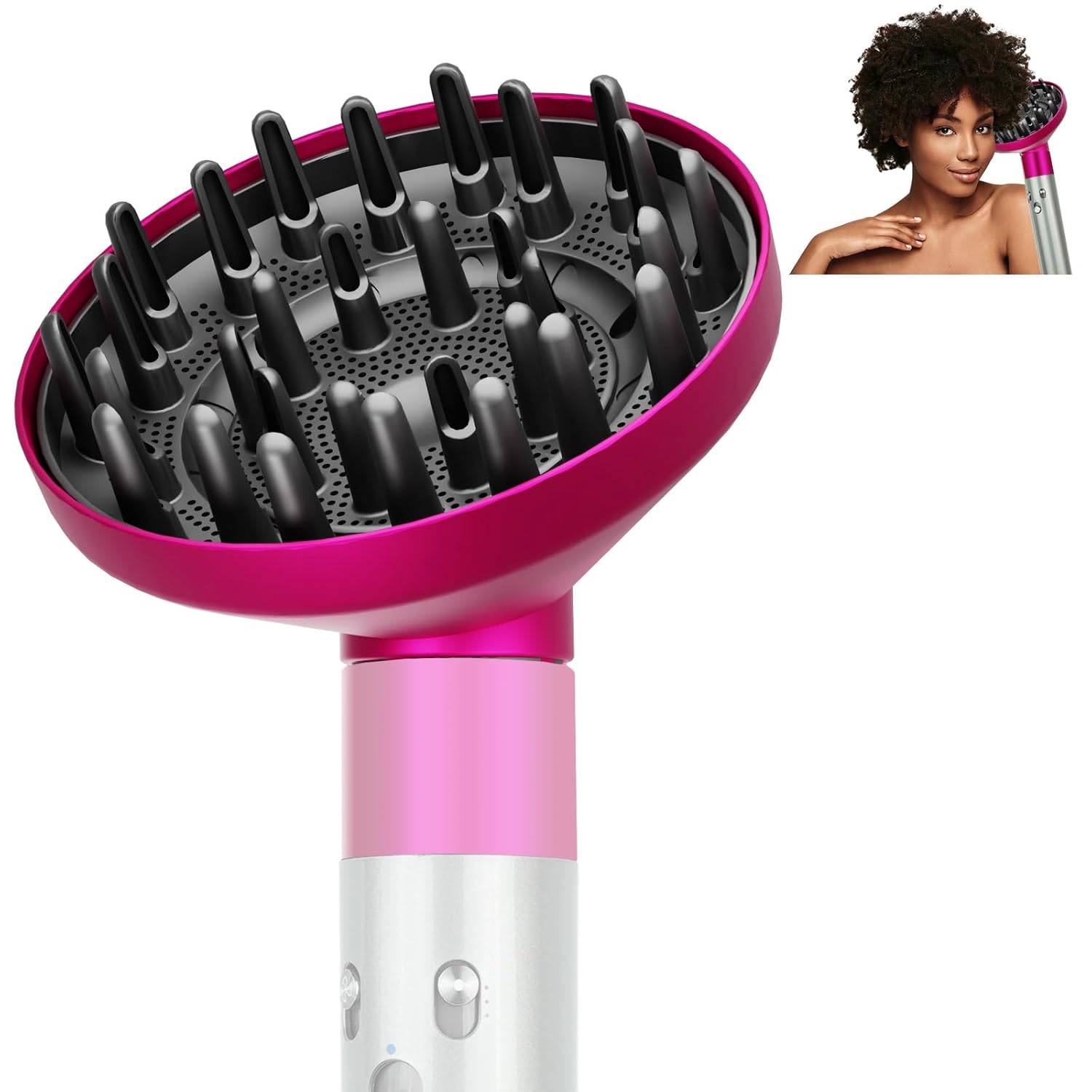 Dyson Airwrap Hair Diffuser: Defined Curls!