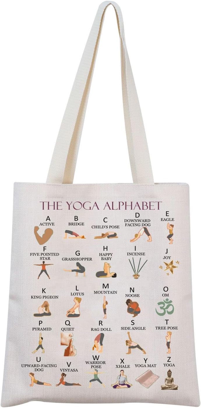 MNIGIU Yoga Tote Bag - Zen-inspired Gift