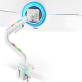 Ultrawide Monitor Arm for 17-49ft' Screens with RGB Lighting