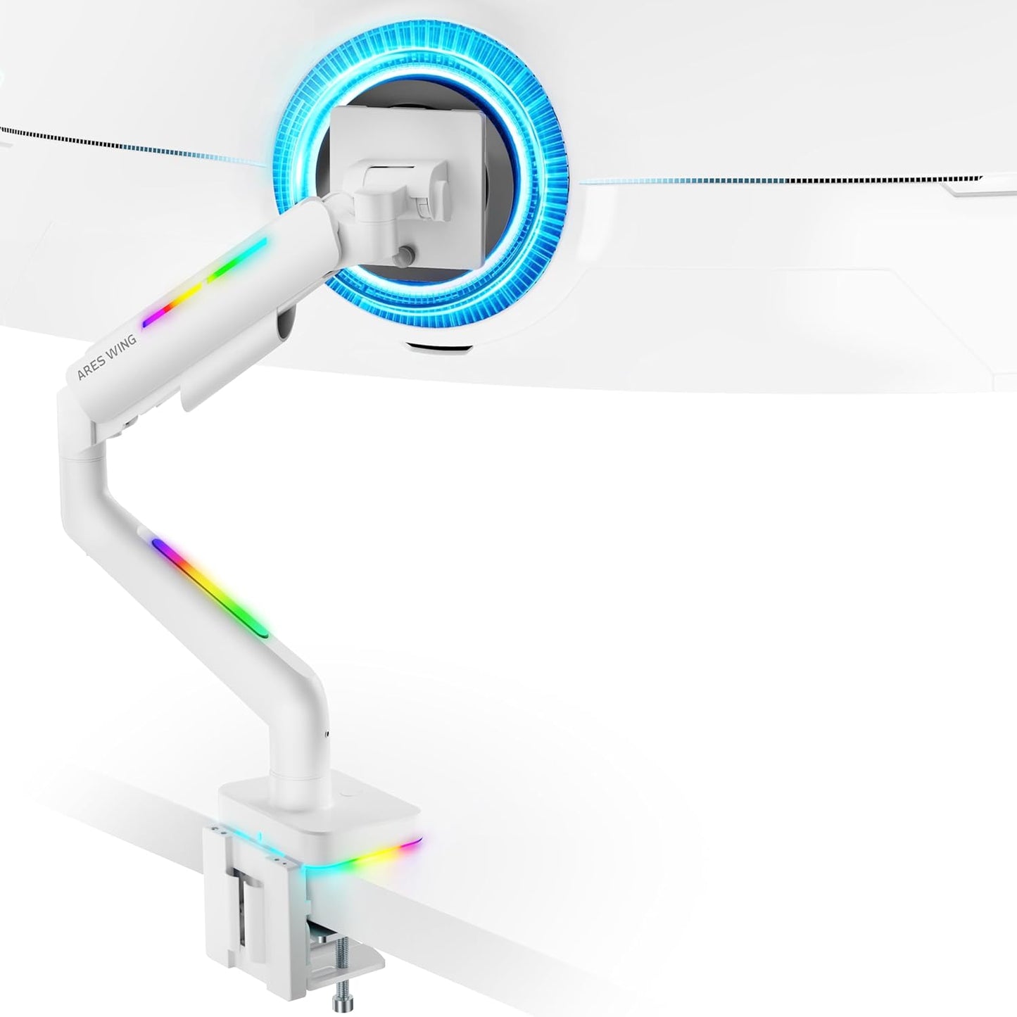 Ultrawide Monitor Arm for 17-49ft' Screens with RGB Lighting