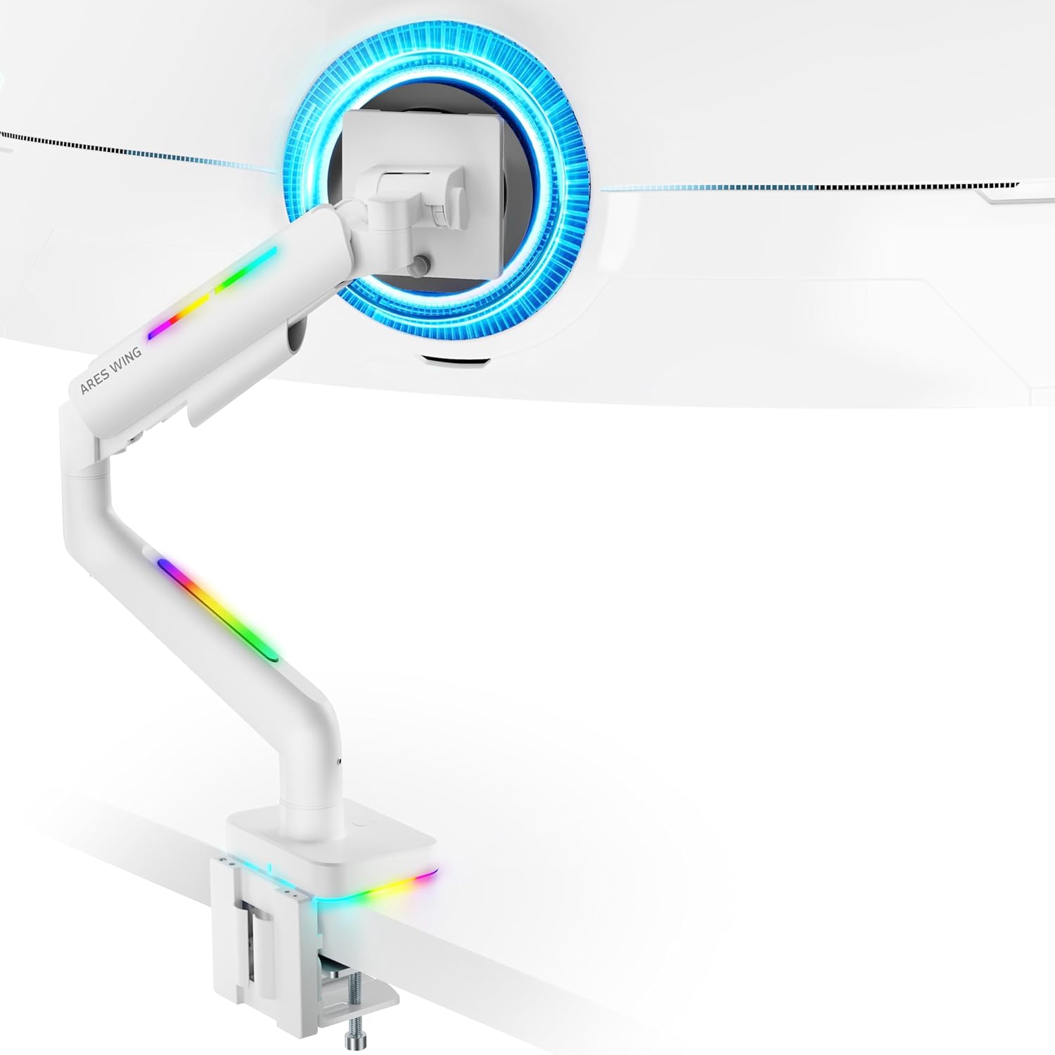 Ultrawide Monitor Arm for 17-49ft' Screens with RGB Lighting