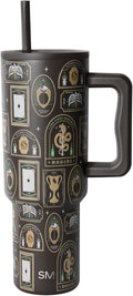Harry Potter 40 oz Tumbler with Handle and Straw Lid for Travel