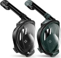 Greatever G2 Snorkeling Gear for Adults 2PCS - Full Face Mask Pack