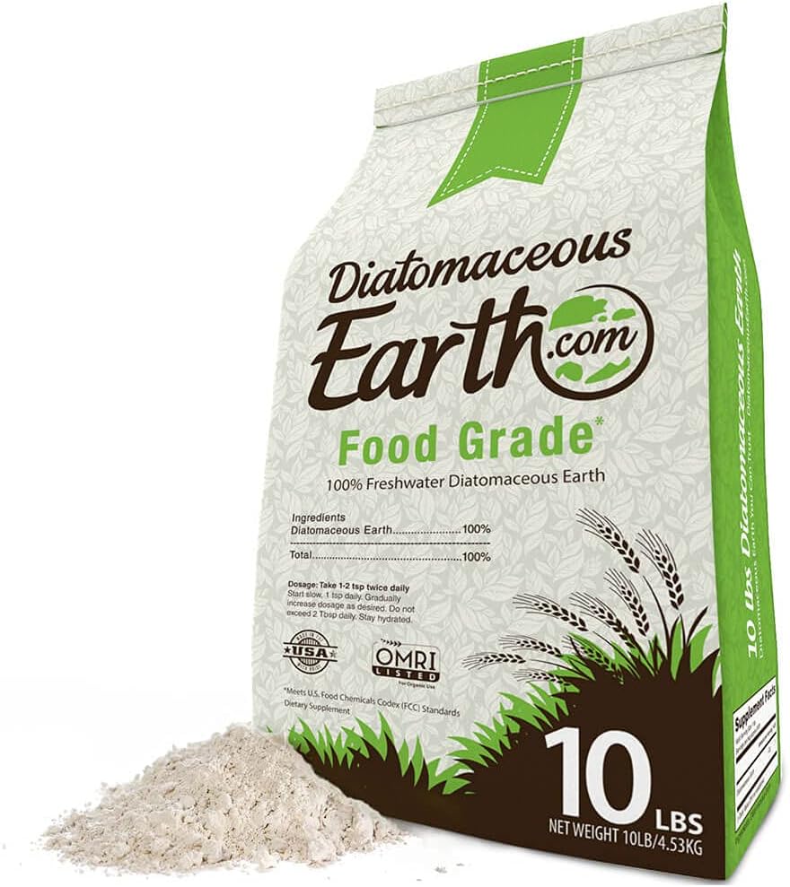 Diatomaceous Earth 10 LBS Food Grade Organic Powder for Safety