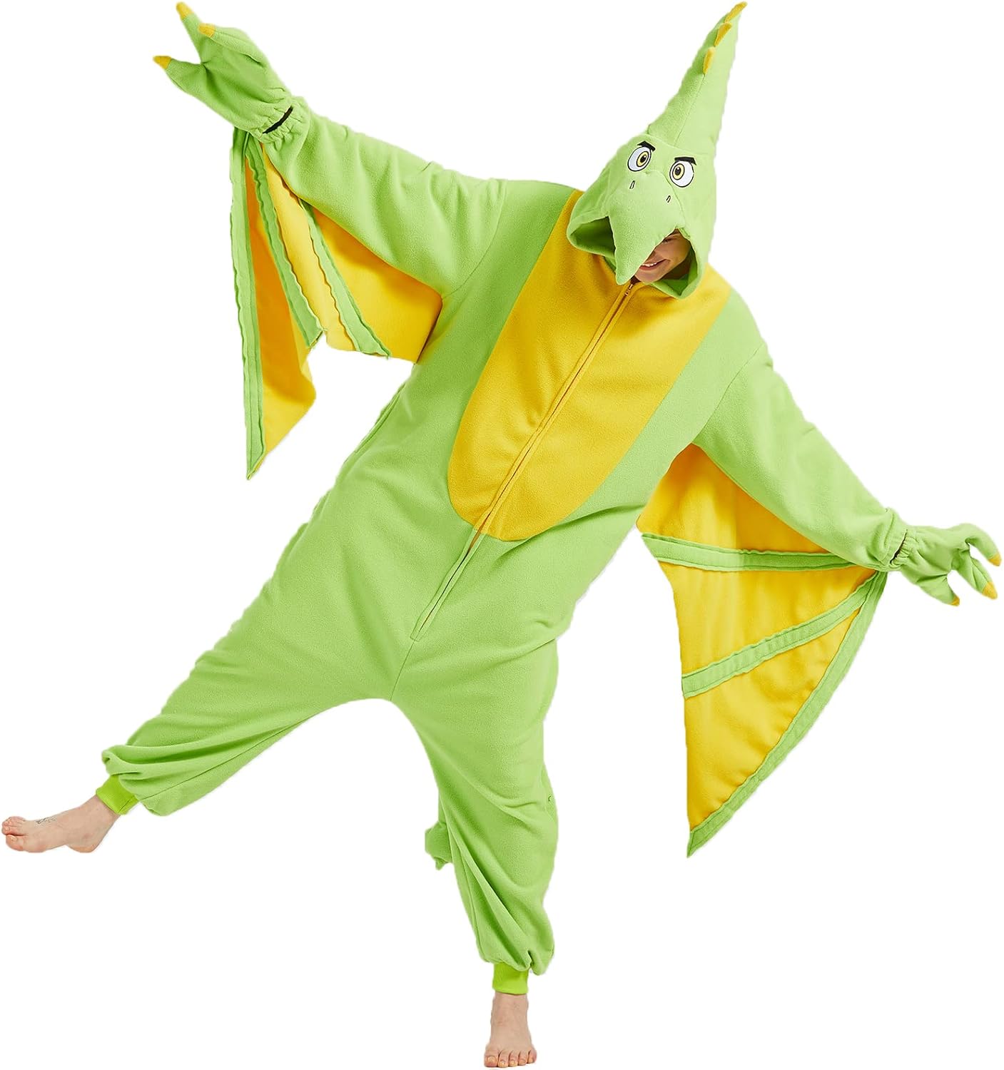 Adult Pterosaur Dinosaur Onesie Pajamas for Cosplay Fun