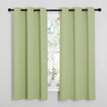 NICETOWN Blackout Curtains Sage Green - Thermal Insulated Pair