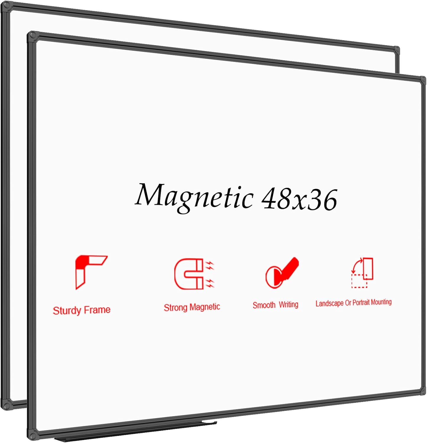JILoffice Magnetic Whiteboard for Office, Home, and School Use