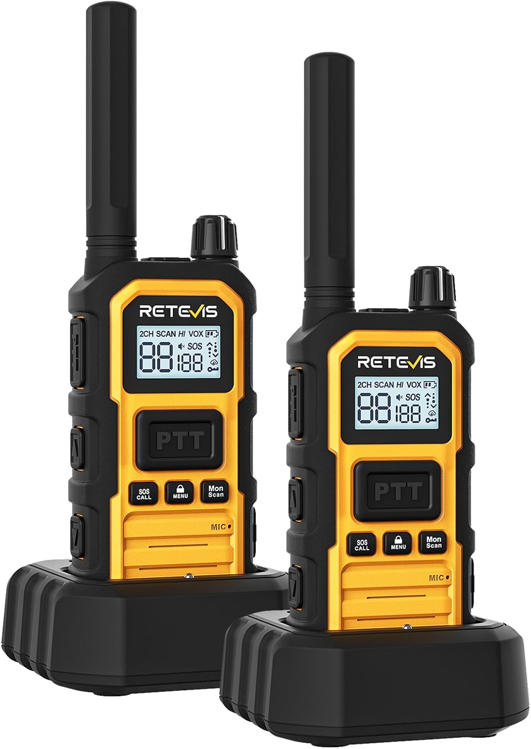 Retevis RB48 Plus Walkie Talkies for Off-Roading Adventures