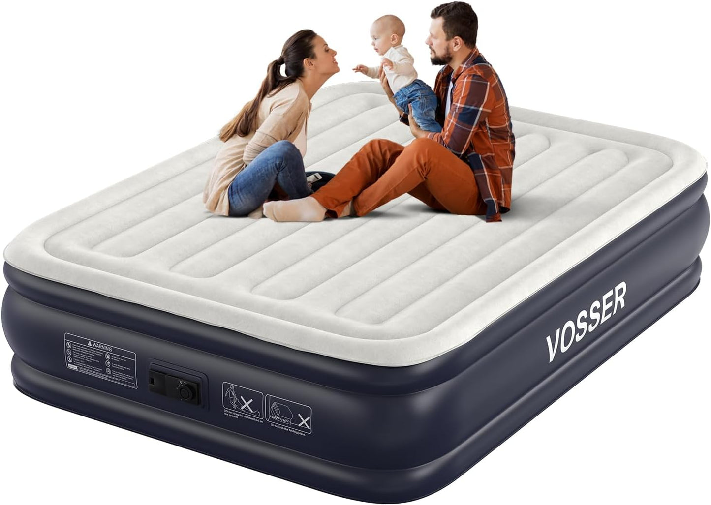 Queen Air Mattress with Built-in Pump for Ultimate Comfort