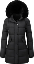 Women's Stylish Waterproof Winter Coat by GOLDLADIES for Cold Days