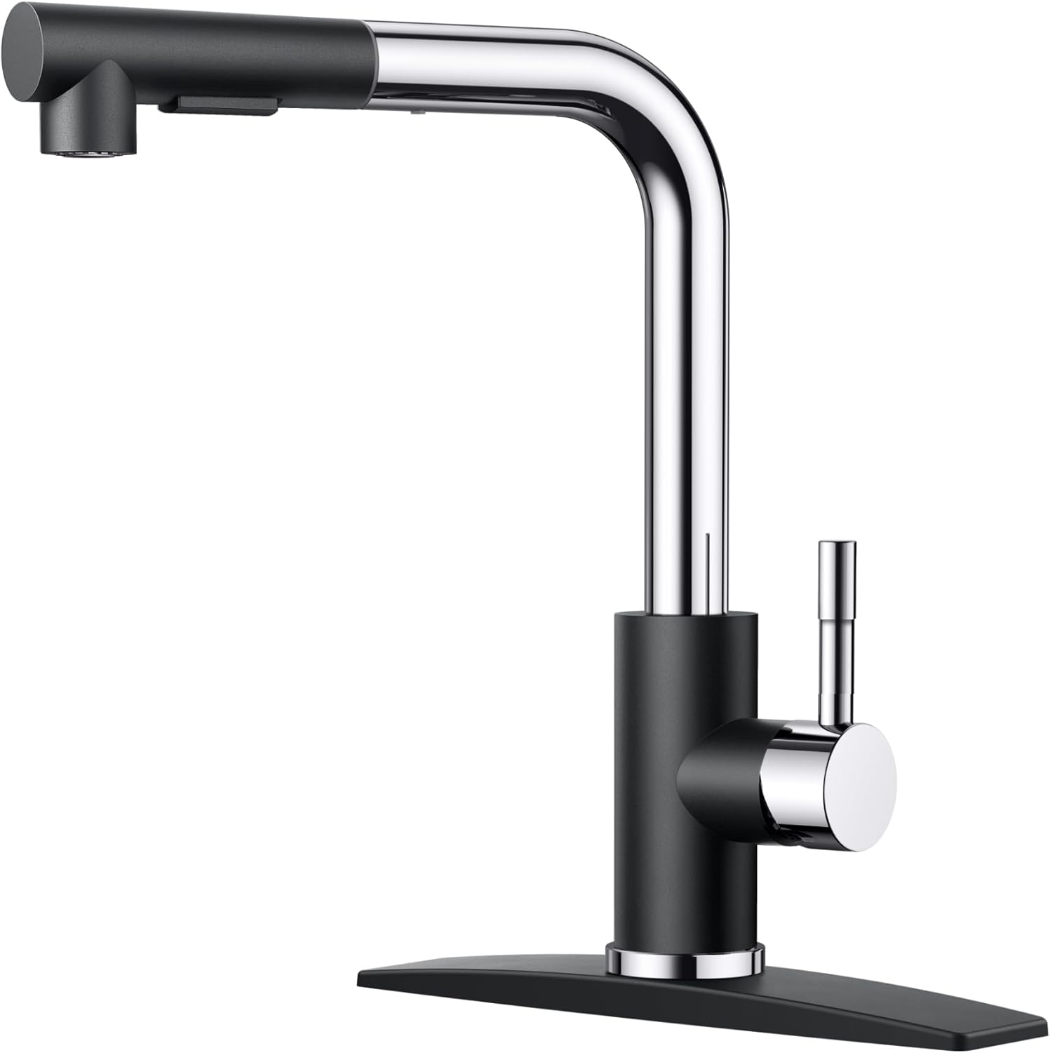 FORIOUS Kitchen Faucets with Pull Down Sprayer for Versatile Use