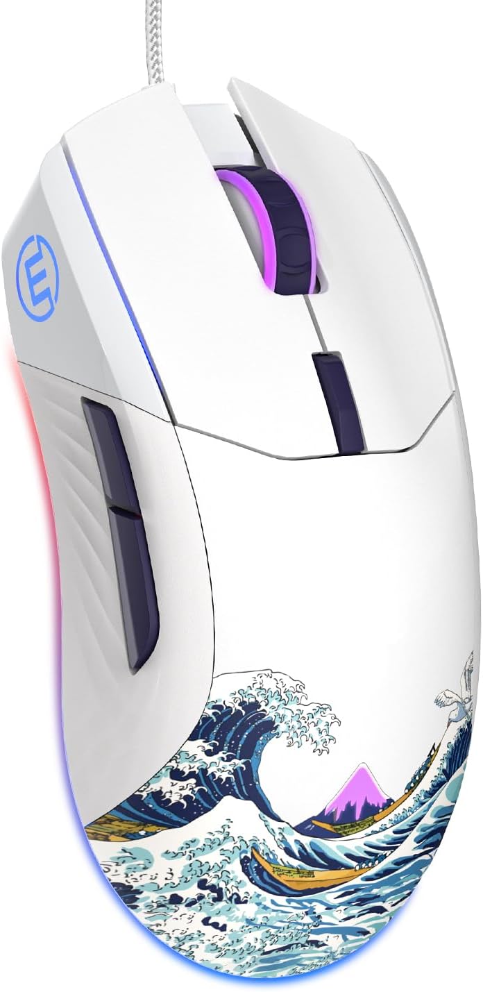 Womier G705 Gaming Mouse: Lightweight, Silent, RGB