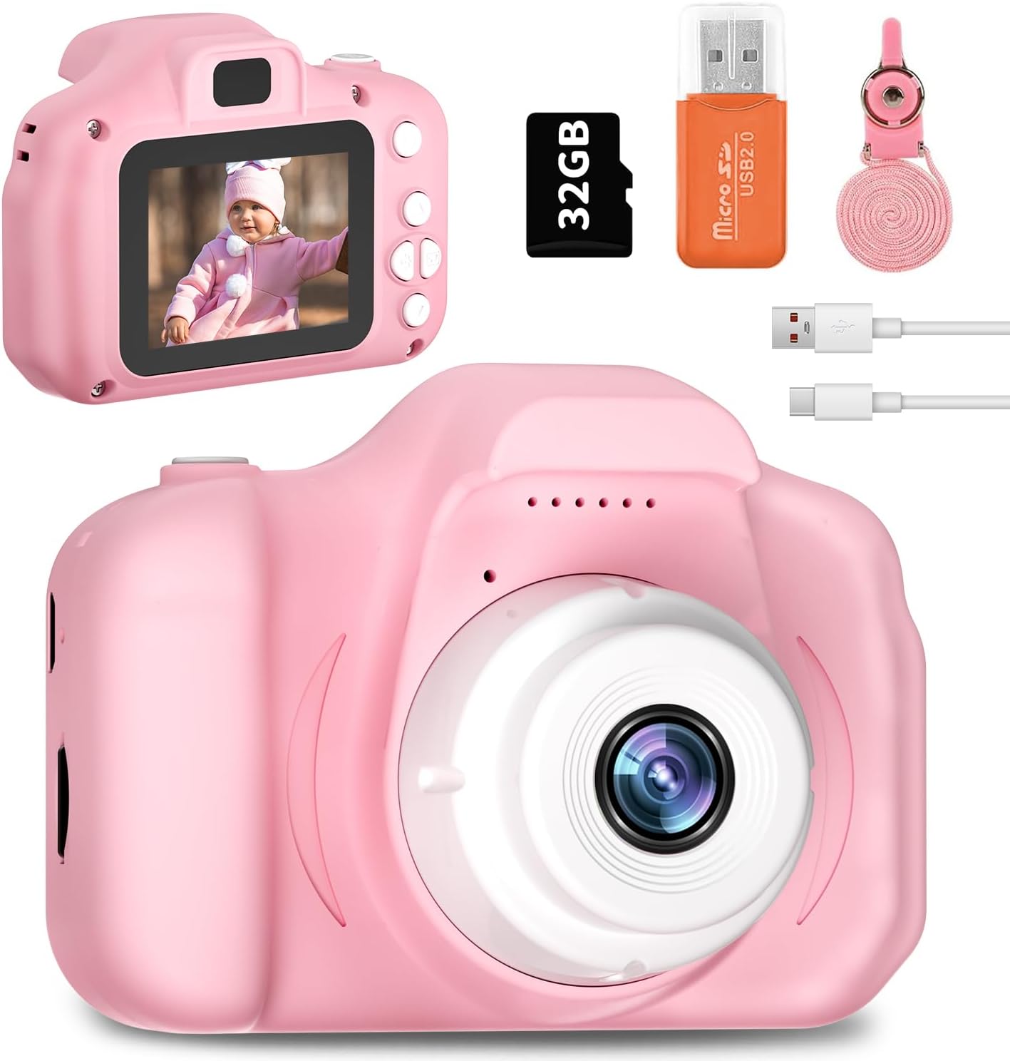 Yatao 40MP Kids Camera for Girls Boys - Perfect Gift for Ages 3+!