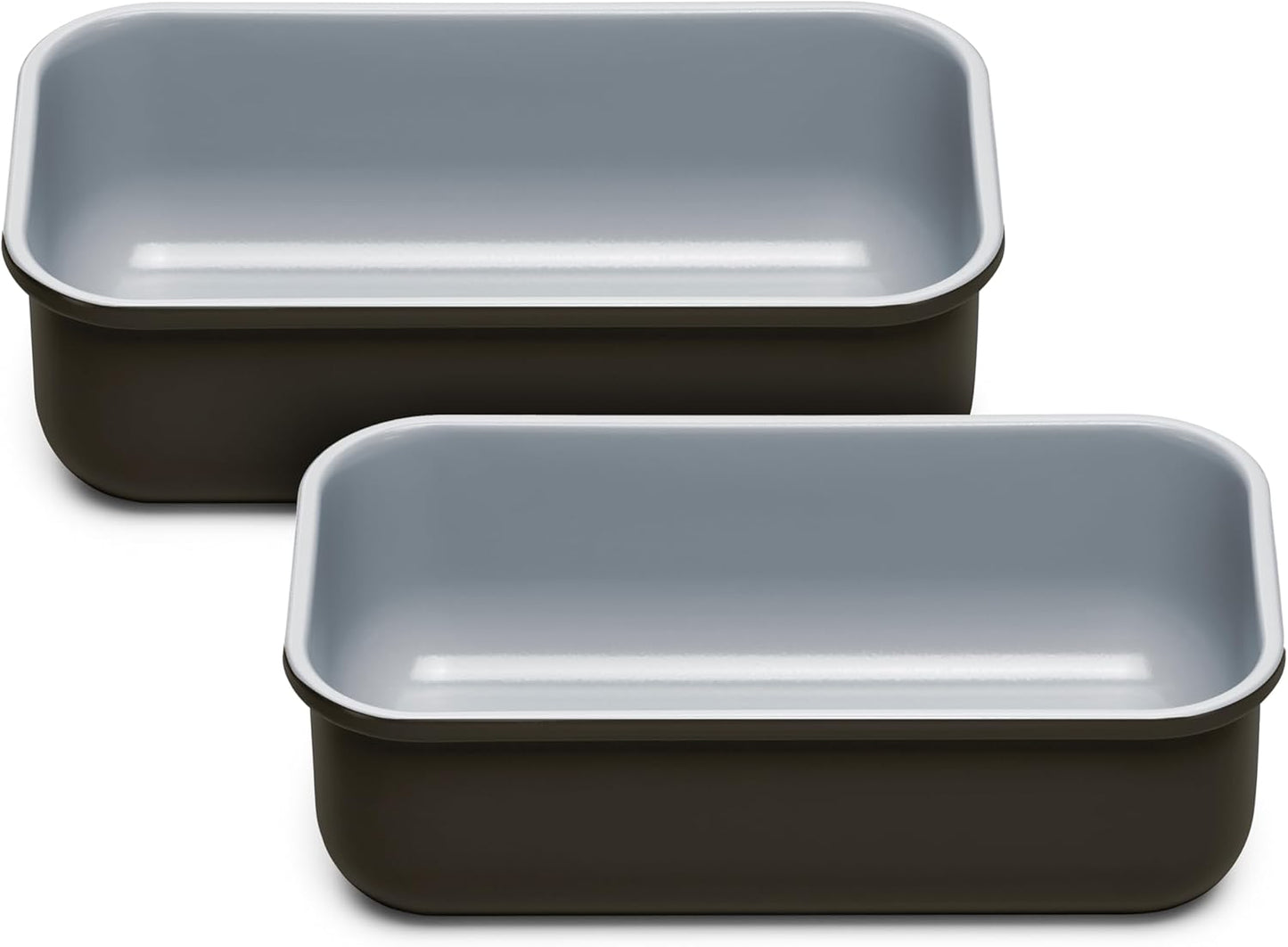 Caraway Non-Stick Ceramic Loaf Pan Duo for Perfect Baking