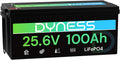 24V 100Ah LiFePO4 Lithium Battery - High Capacity Power for RVs
