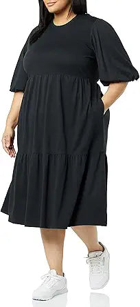 Organic Cotton Fit and Flare Dress for Women - Comfortable Style