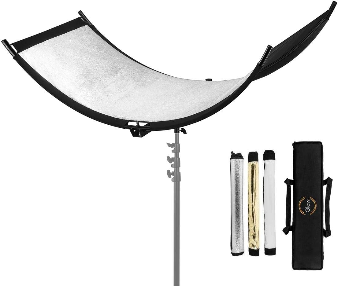 Glow ArcLight II Curved Light Reflector Kit for Stunning Portraits