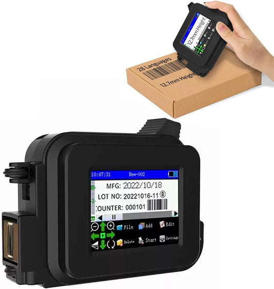Zunate Portable Mini Inkjet Printer: Compact & Versatile!