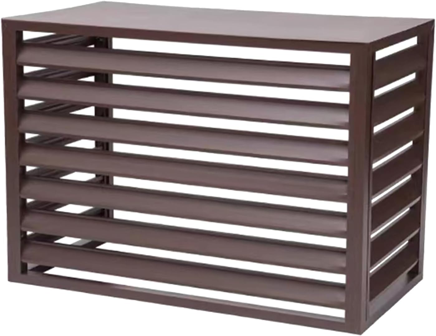 Aluminum Privacy Fence for Mini Split AC - Courtyard & Outdoor Suitable
