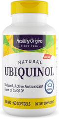 Ubiquinol 200 mg CoQ10 Supplement - Heart Health & Energy