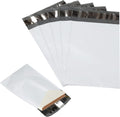 100 Pack Secure Seal White Poly Mailers - Safe Shipping With 32x32