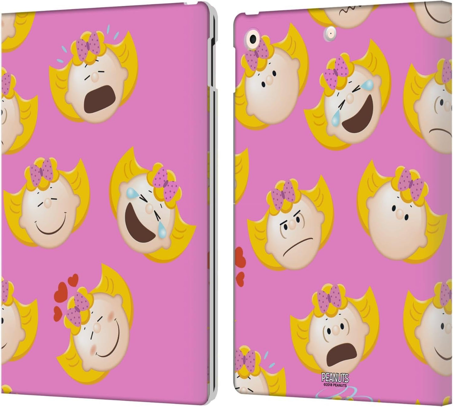 Peanuts Sally Brown Leather Wallet Case for iPad 10.2 2019-2021