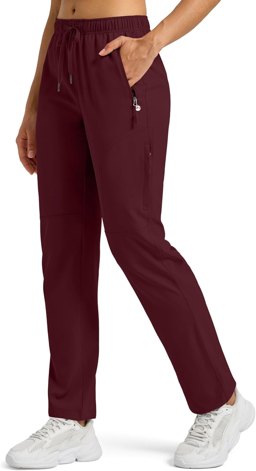 Willit Women's Hiking Pants Lightweight Quick Dry Cargo Style