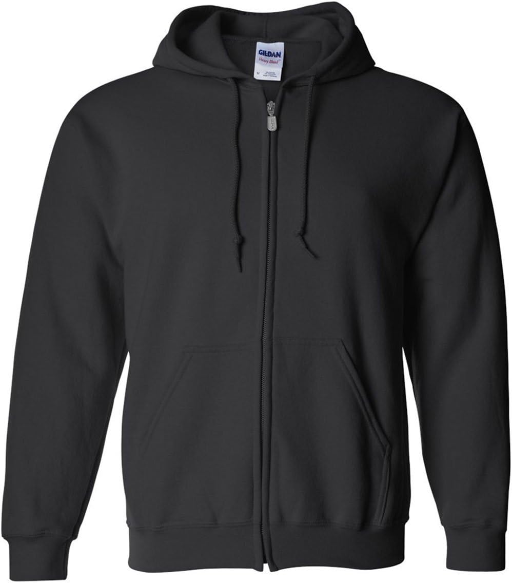 Gildan Full-Zip Hoodie: Heavyweight Comfort