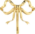 Golden Bow Wall Hook - Retro Style Organization!