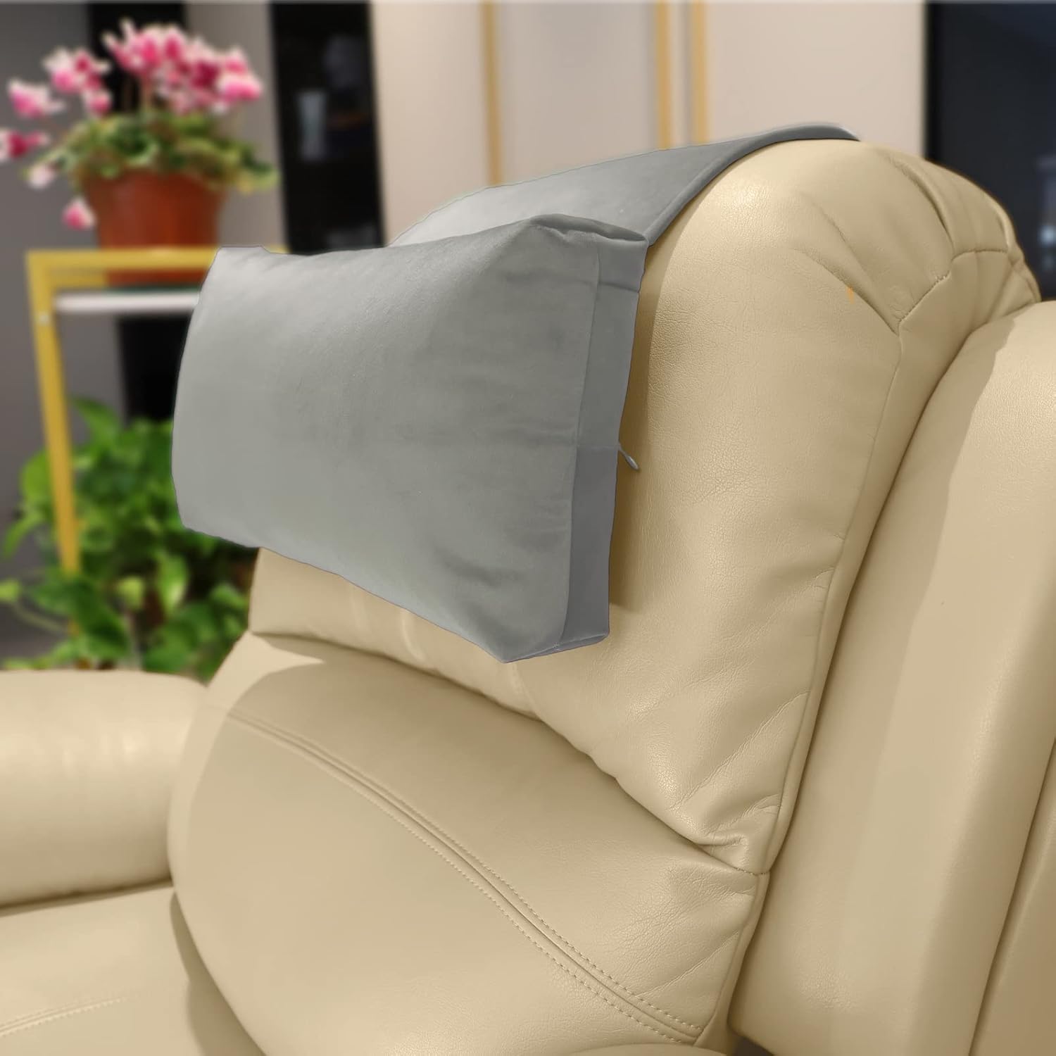 Non-Slip Head Pillow for Recliners - Ultimate Neck Support Cushion
