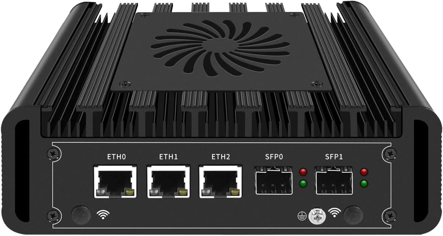Mini PC N150 Firewall Hardware with Dual 10GbE and 2.5GbE LAN
