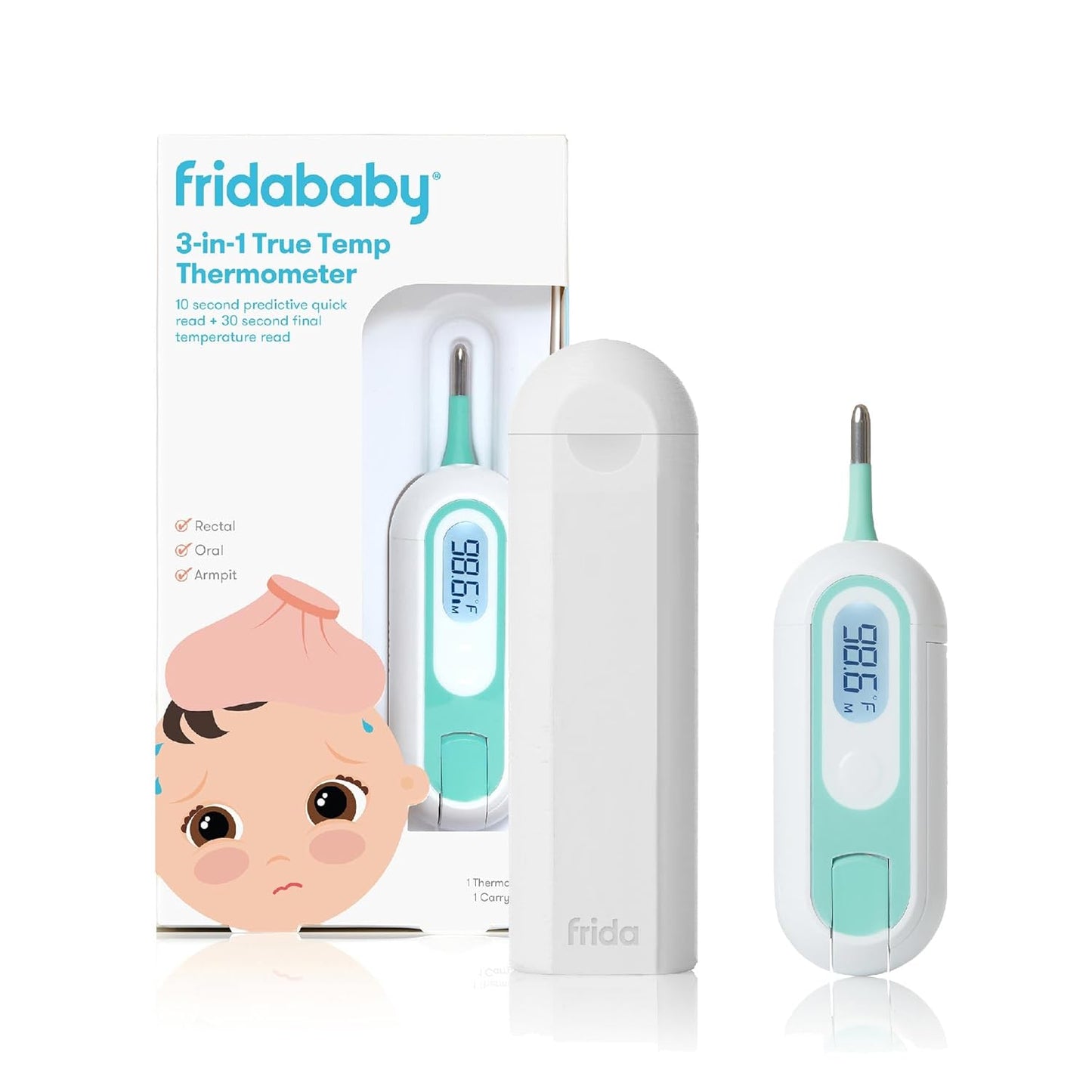 FridaBaby 3-in-1 Kids Thermometer - Precise Readings!