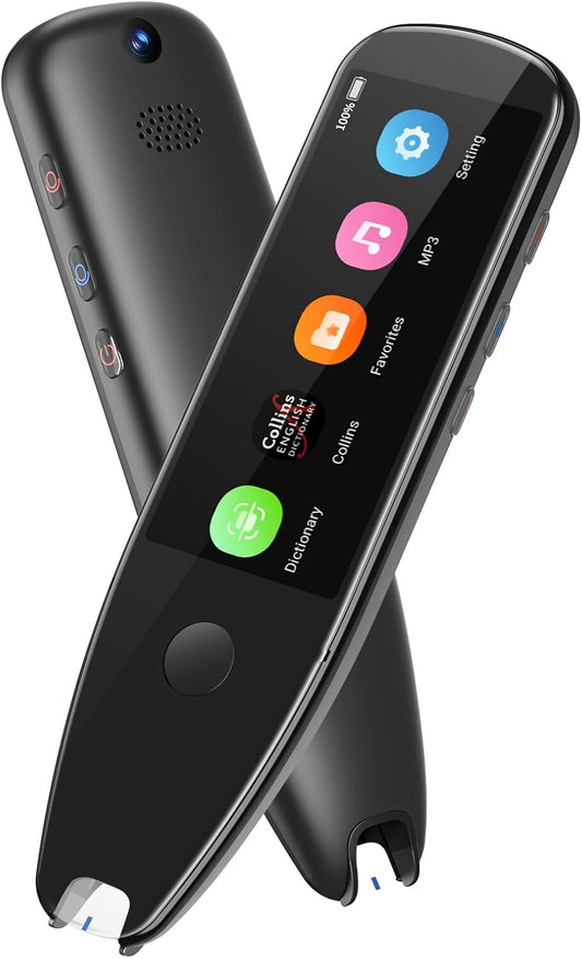 Scan Reader Pen with OCR Technology for Multilingual Translation