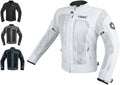 Mesh Motorcycle Jacket Mens Breathable CE Armor - Summer Riding