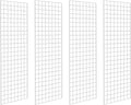 Commercial Grade Gridwall Panels Heavy Duty Grid Panel 2 x 6 - 4 Pack