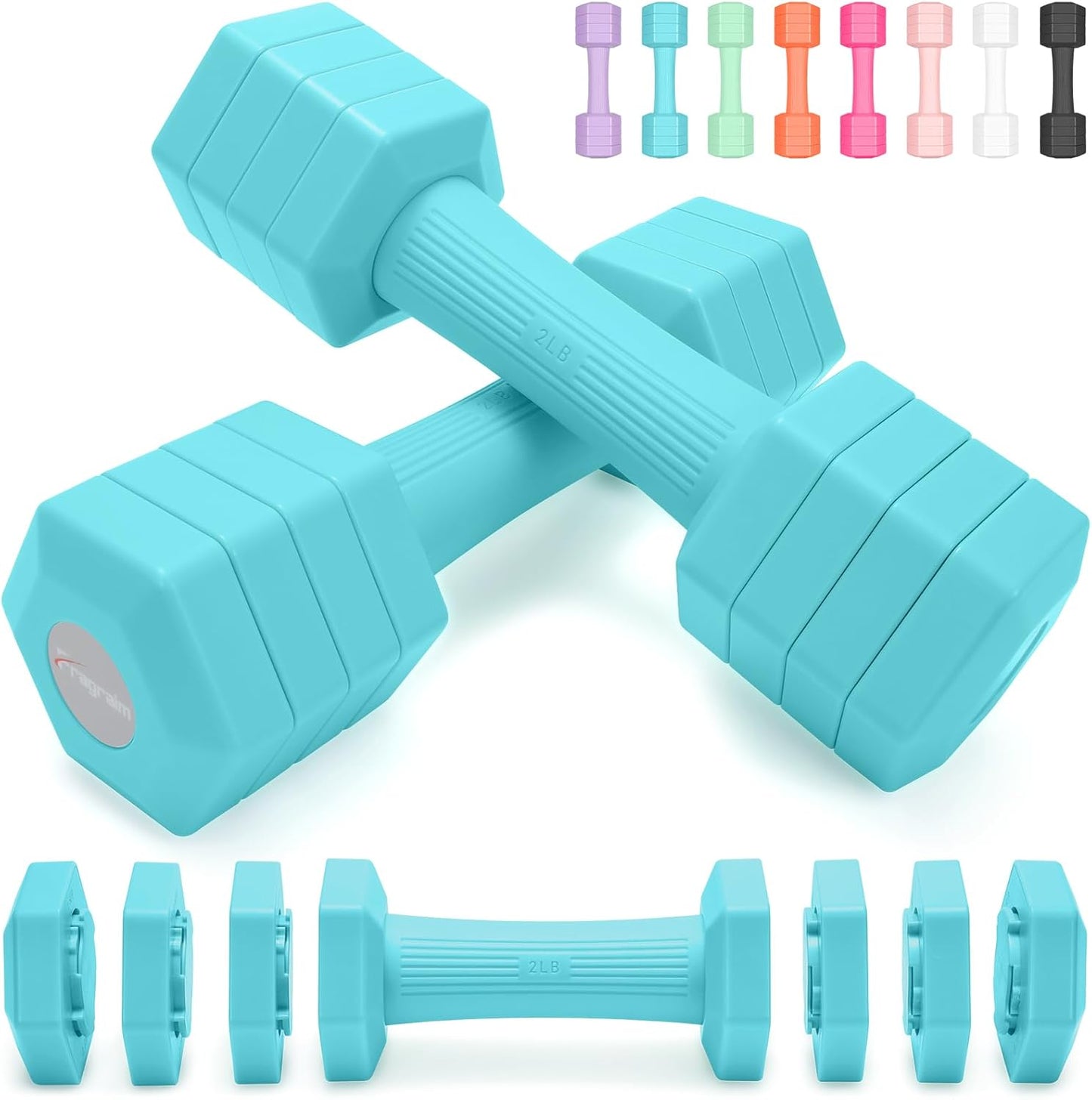 Adjustable Dumbbells Set for Home Gym Fitness Workouts