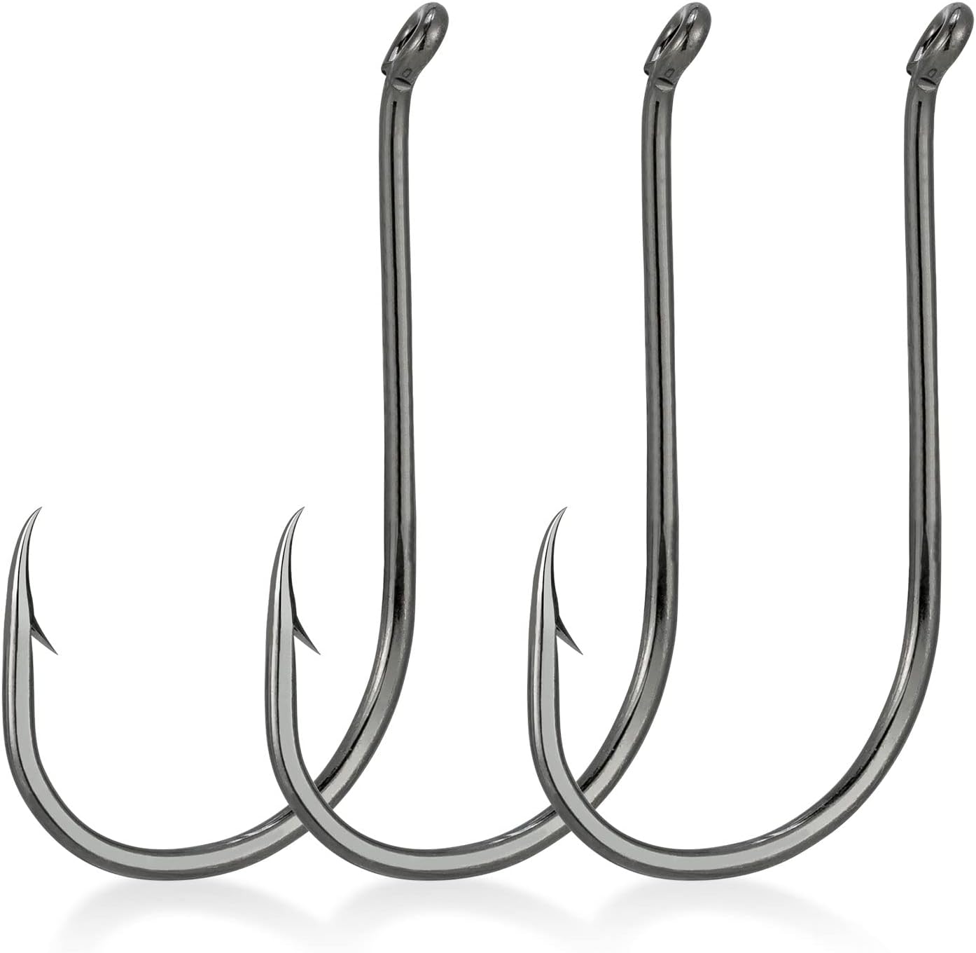 Dr.Fish 100 Pack Octopus Fishing Hooks - Ultimate Versatility!