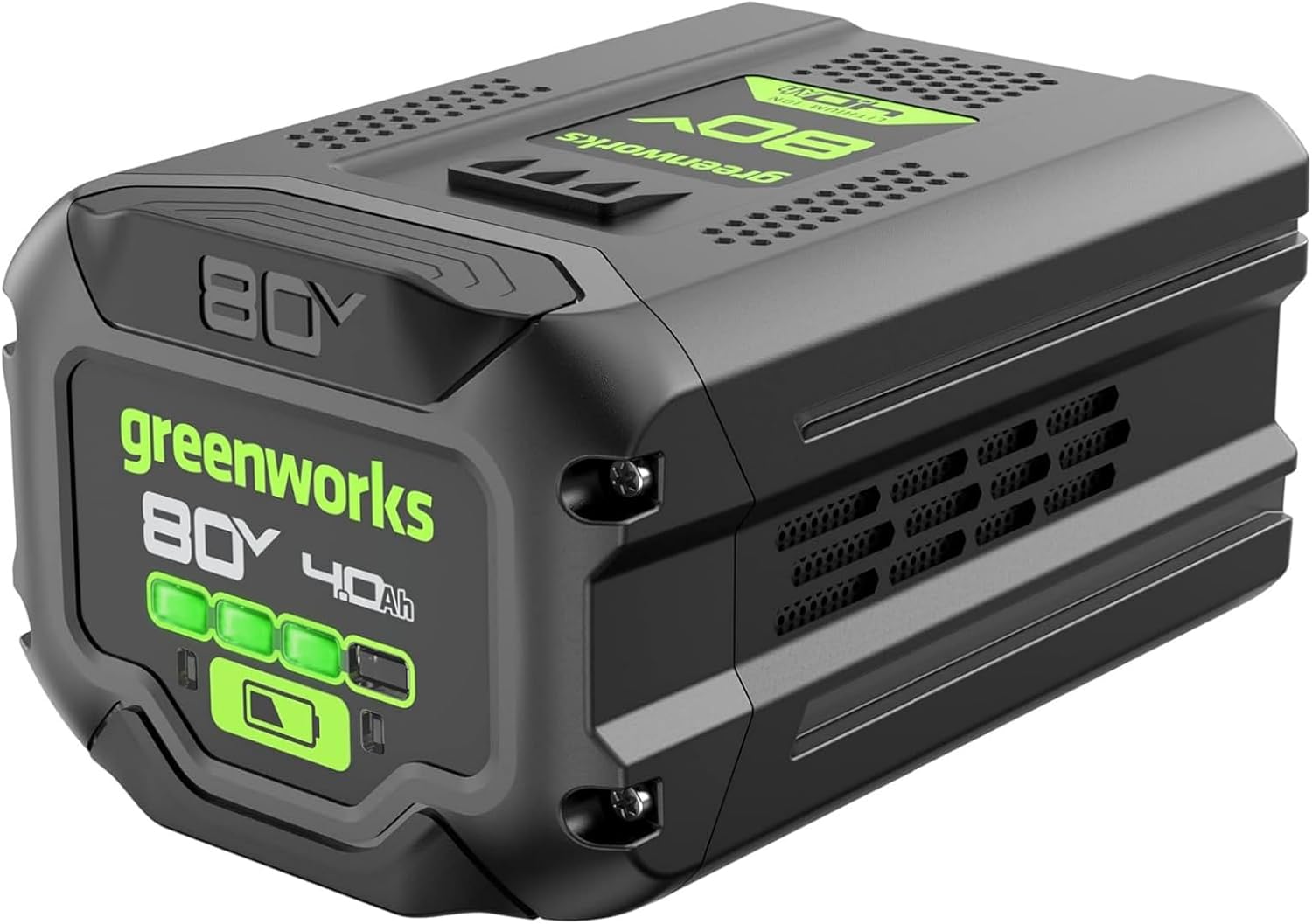 Greenworks 80V 4.0Ah Lithium-Ion Battery for 75+ Tools