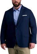 Haggar Mens Classic Fit Gabardine Blazer - Big & Tall Sizes