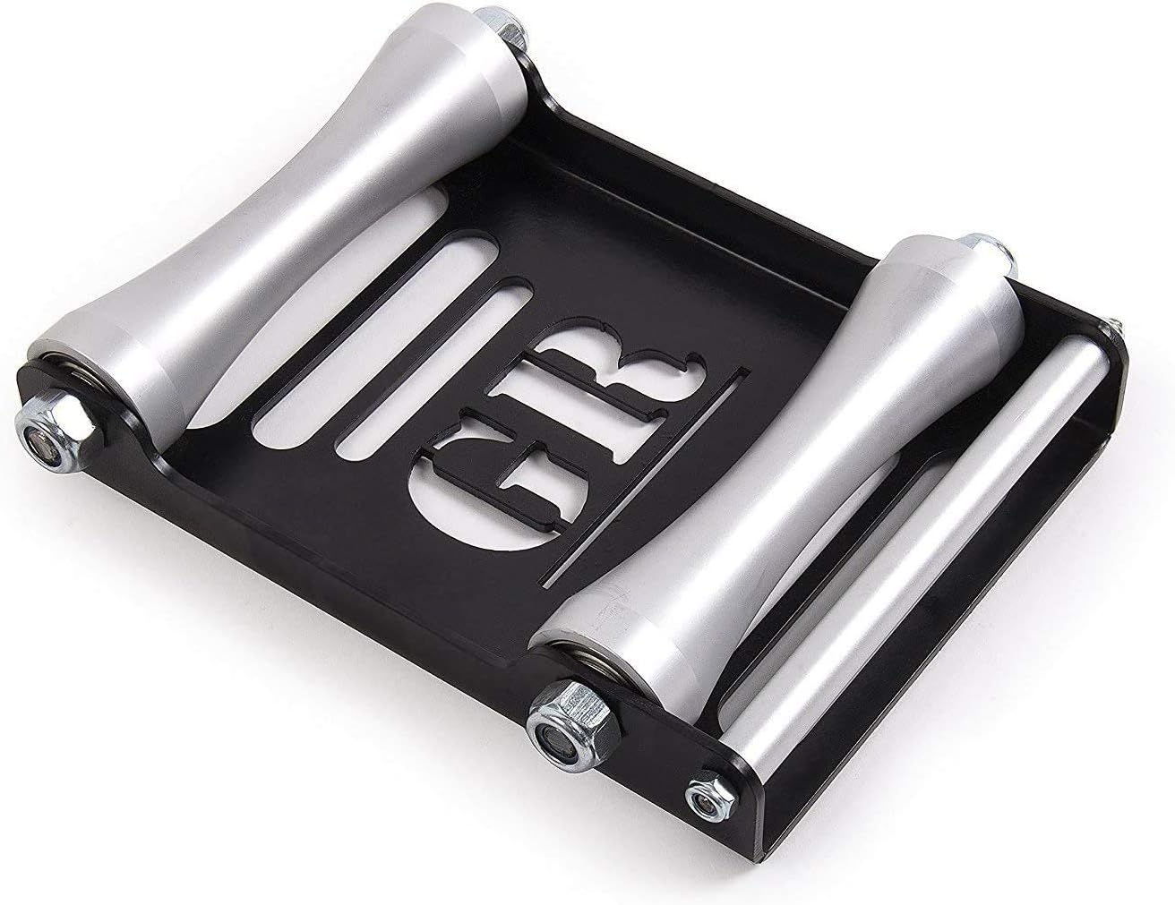 GRAND PITSTOP Motorcycle Wheel Roller Stand for Easy Maintenance