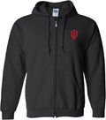 UGP Campus Apparel Full Zip Hoodie NCAA Primary Logo - Durable Comfort