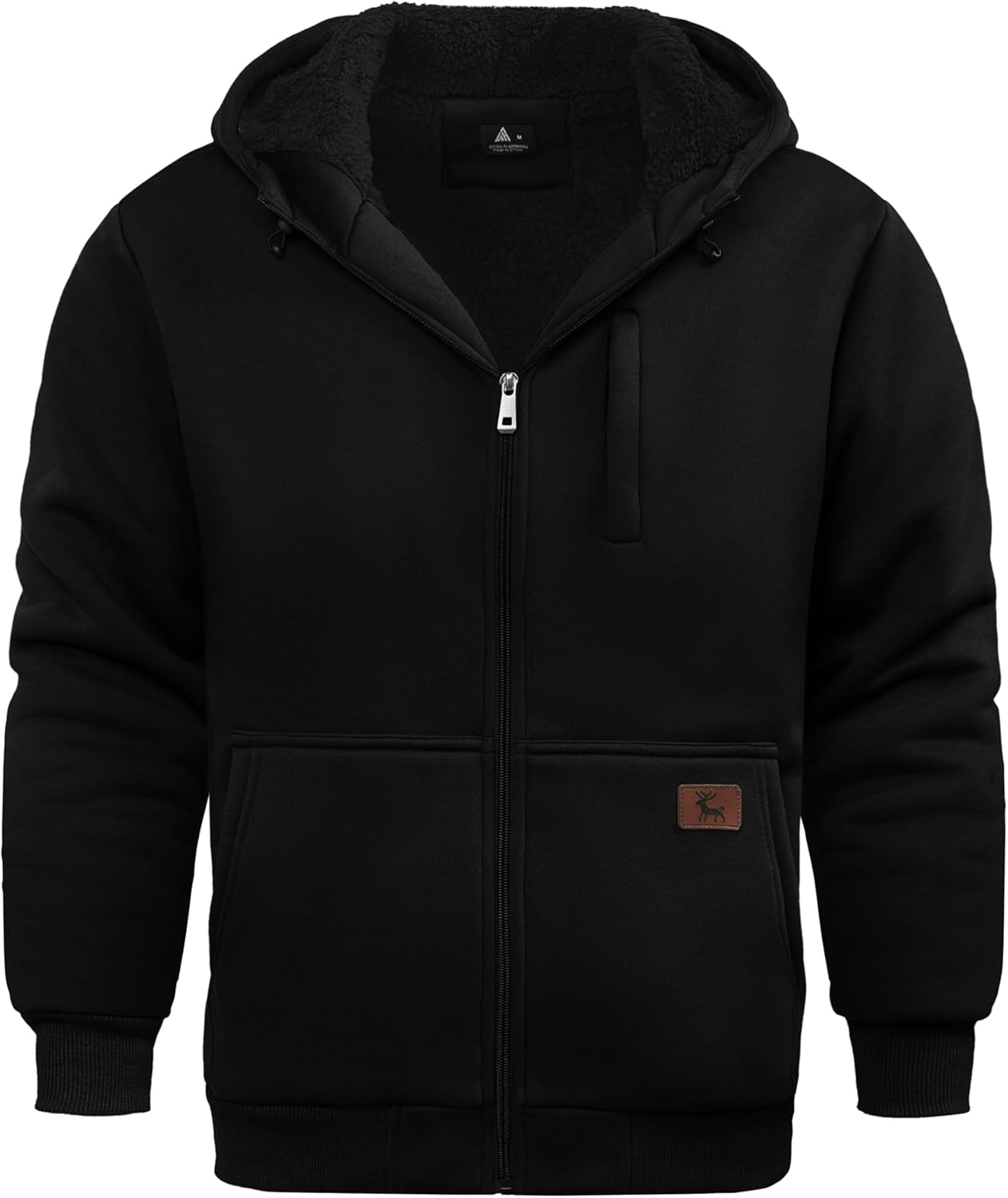 GEEK LIGHTING Heavyweight Fleece Hoodie for Men - Warm & Cozy