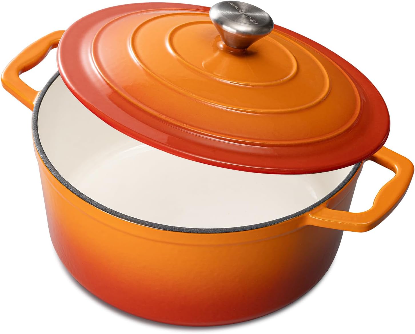 Chef Power Enameled Cast Iron Dutch Oven for Versatile Cooking