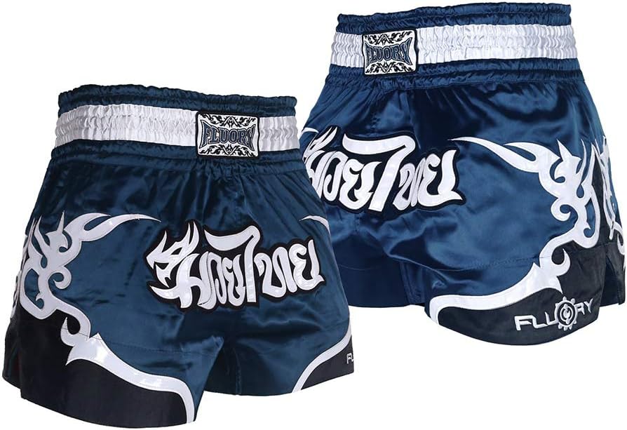 FLUORY Muay Thai Fight Shorts for MMA and Kickboxing Training