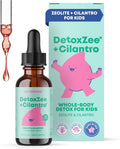 JoySpring DetoxZee Cilantro Drops for Kids - Natural Detox Support